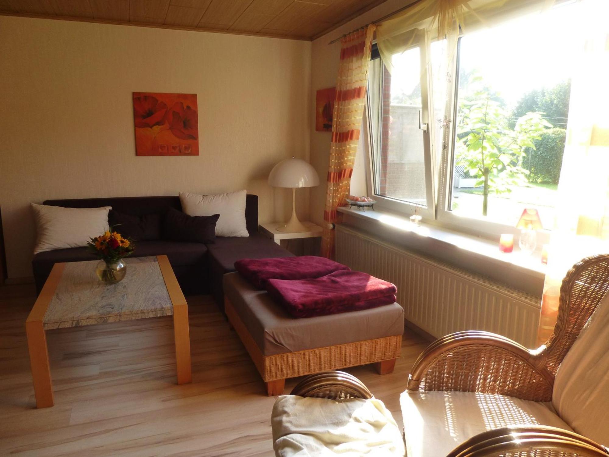 Ferienwohnung Stoeterau - Ebenerdige Fewo Mit Sonnenterrasse Erfde Bagian luar foto